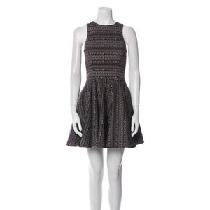 TIBI fit and flare skater dress size S